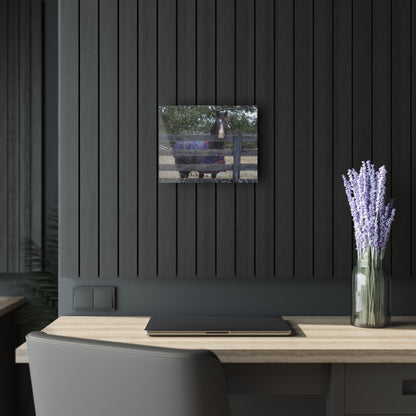 U R There Photography Hosner Road Chestnut Rustic Farmhouse Acrylic Wall Print