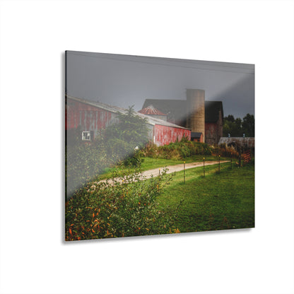U R There Photography Path of Barns Rustic Farmhouse Acrylic Wall Print