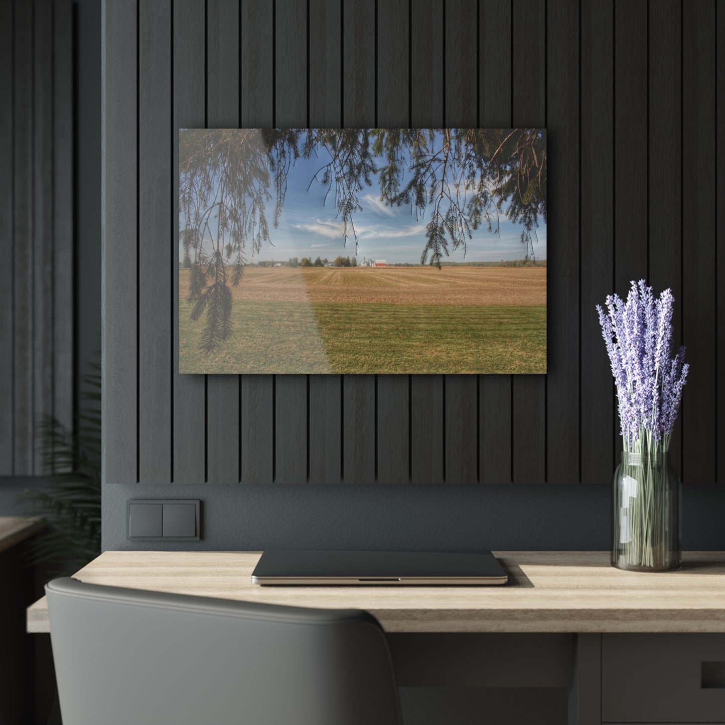 U R There Photography Cass City Farm Rustic Farmhouse Acrylic Wall Print