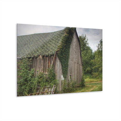 U R There Photography Chambers Grey Rustic Farmhouse Acrylic Wall Print