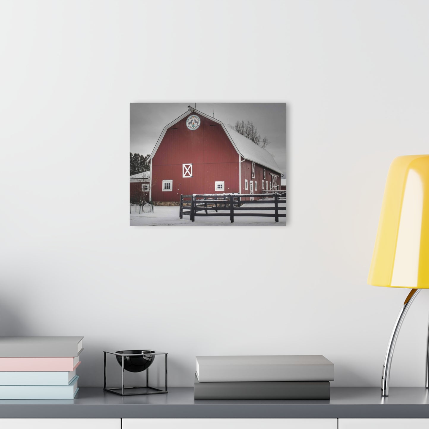 U R There Photography Barns of Barber Road III Rustic Farmhouse Acrylic Wall Print