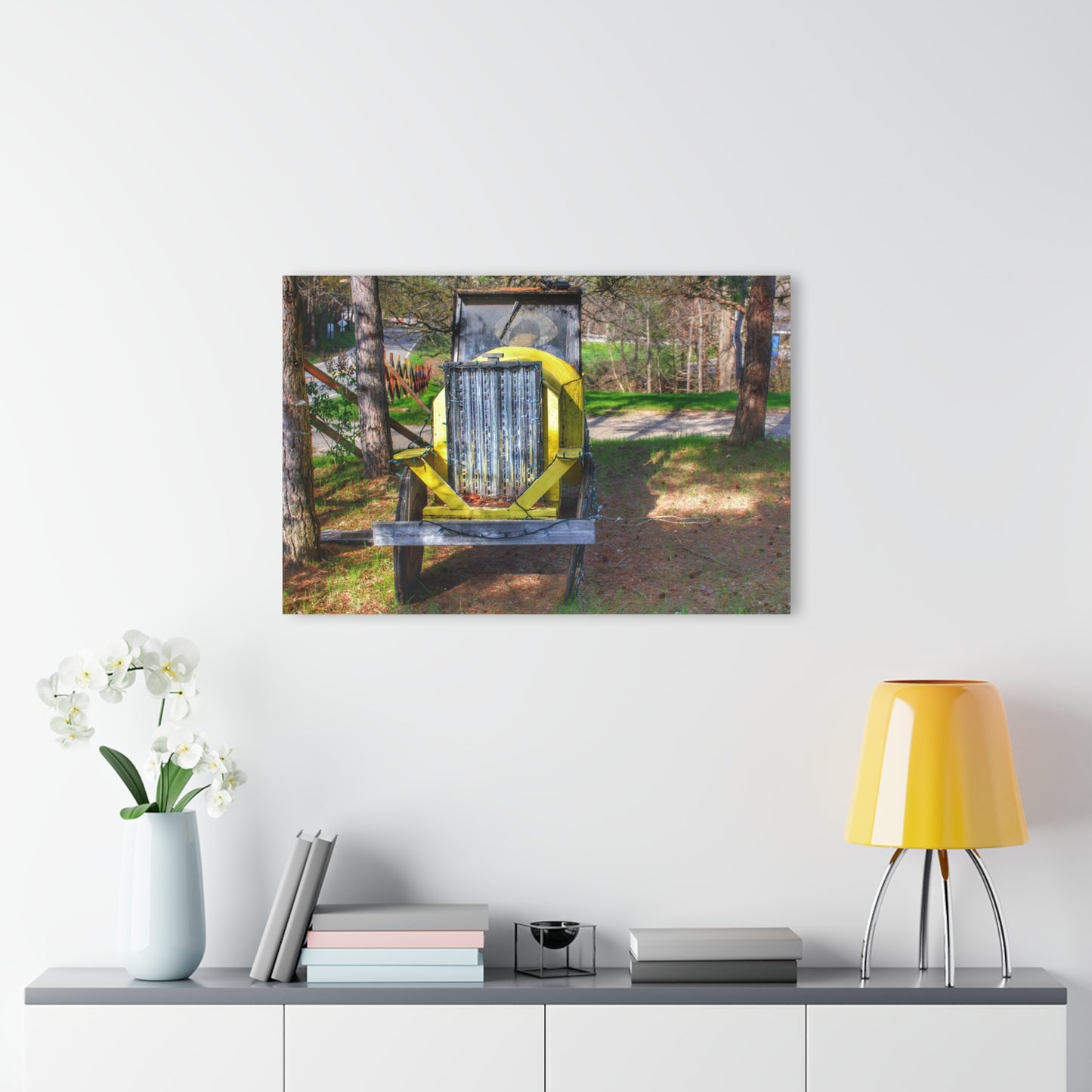 U R There Photography Hickory Place Yard Art I Rustic Farmhouse Acrylic Wall Print