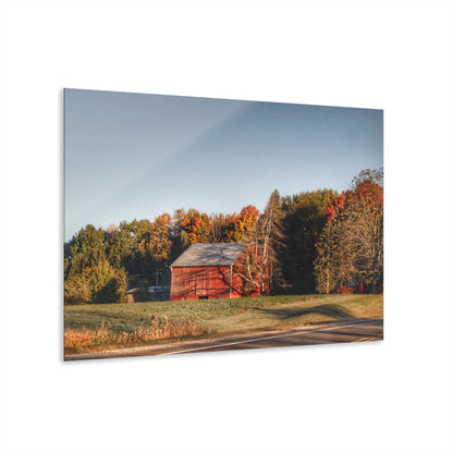 U R There Photography Tucked on Treasurer Road Rustic Farmhouse Acrylic Wall Print