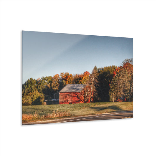 U R There Photography Tucked on Treasurer Road Rustic Farmhouse Acrylic Wall Print