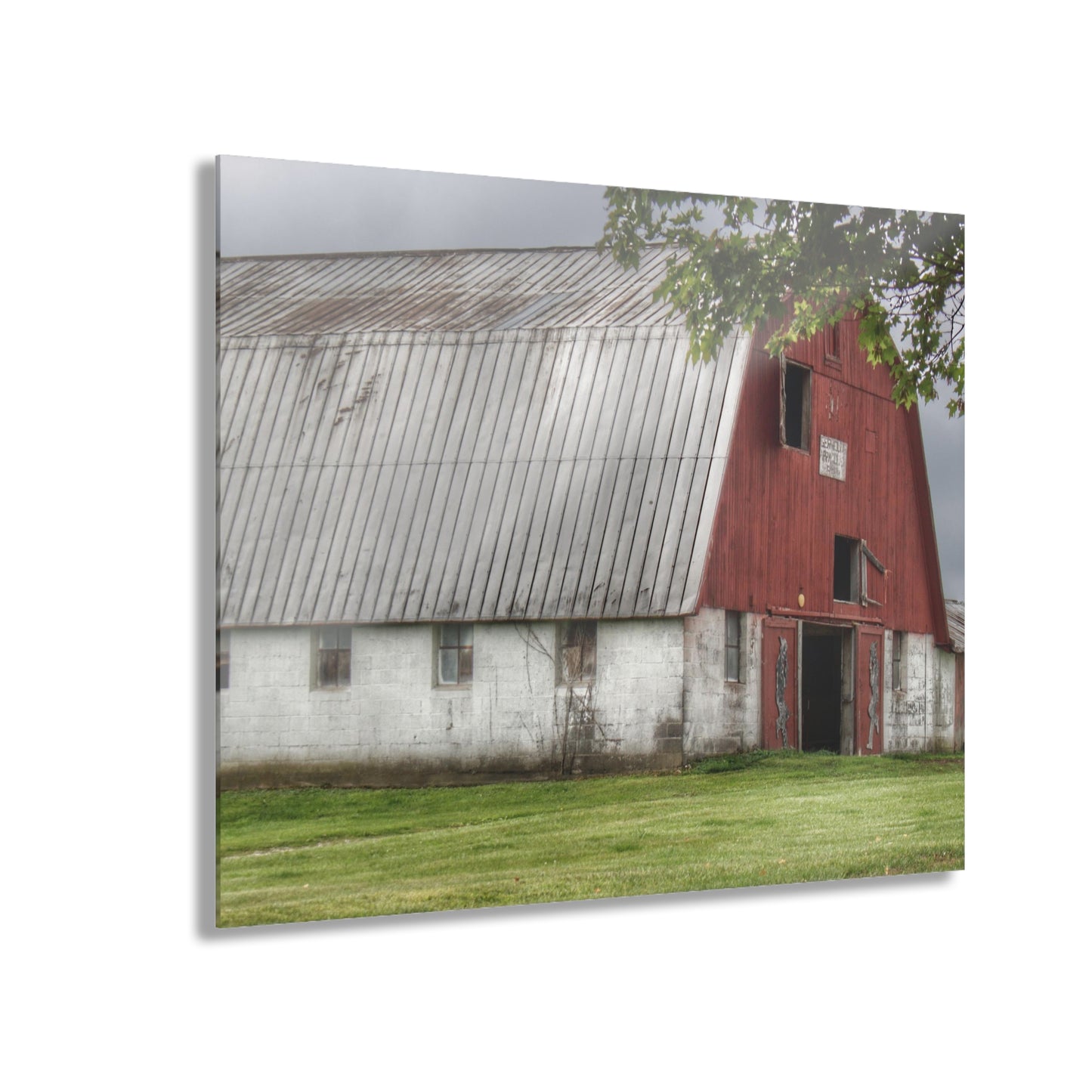 Barn Boutique Modern Farmhouse Acrylic Wall Print| Peters Road Appaloosa Barn II