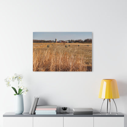 U R There Photography Across the Field on Johnsonmill Road Rustic Farmhouse Acrylic Wall Print