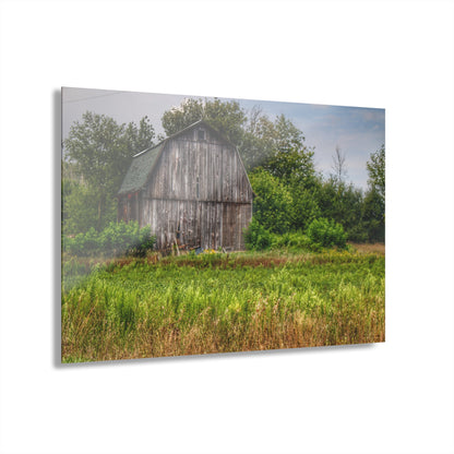 U R There Photography Frankford Road Grey Rustic Farmhouse Acrylic Wall Print