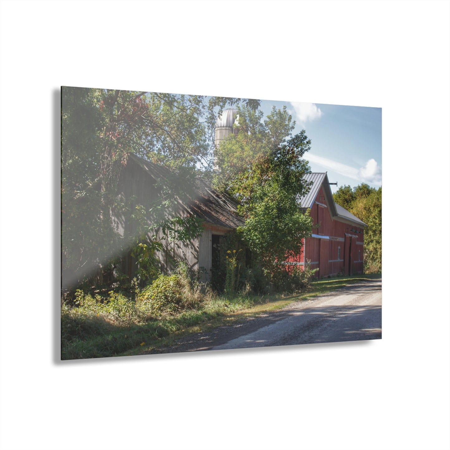 U R There Photography Bordman Roadside Buddies II Rustic Farmhouse Acrylic Wall Print