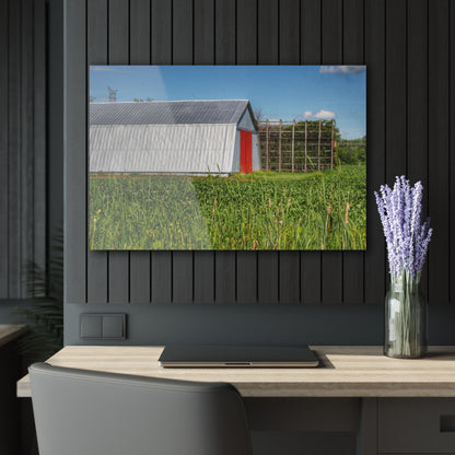 U R There Photography Montrose Farm II Rustic Farmhouse Acrylic Wall Print