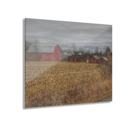 U R There Photography Barnes of Arbela II Rustic Farmhouse Acrylic Wall Print
