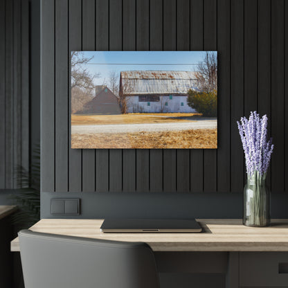 U R There Photography Indian Trail Rusted Reds II Rustic Farmhouse Acrylic Wall Print