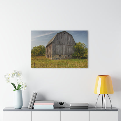 U R There Photography Cat Lake Grey II Rustic Farmhouse Acrylic Wall Print