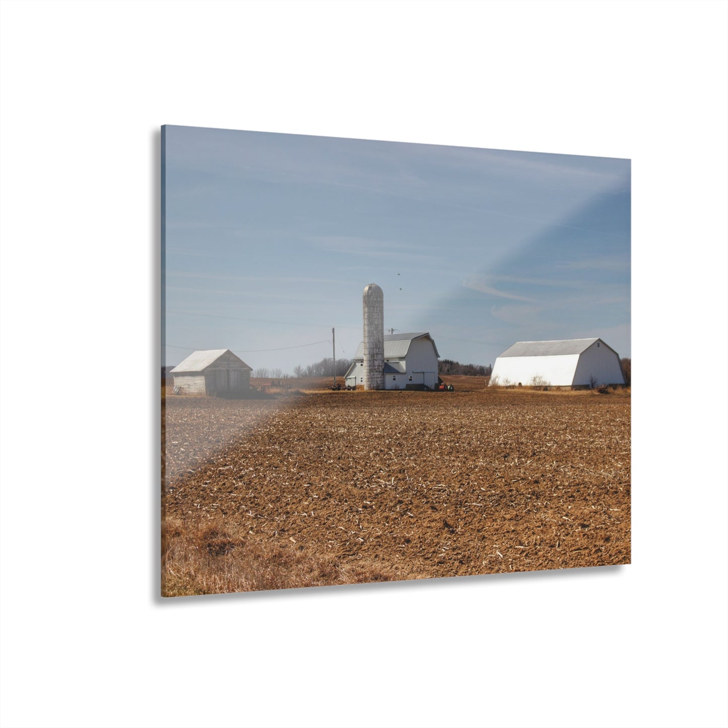 U R There Photography Colling Whites Rustic Farmhouse Acrylic Wall Print