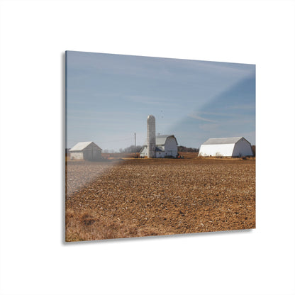 U R There Photography Colling Whites Rustic Farmhouse Acrylic Wall Print