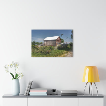 U R There Photography Castle Road Cow Barn I Rustic Farmhouse Acrylic Wall Print
