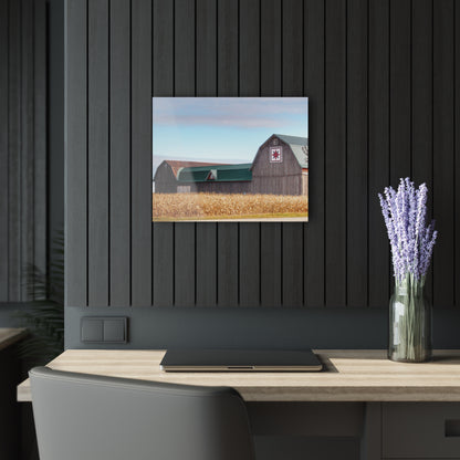 U R There Photography Frankenmuth Greys Rustic Farmhouse Acrylic Wall Print