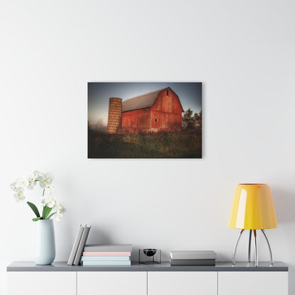 U R There Photography Columbiaville Red II Rustic Farmhouse Acrylic Wall Print