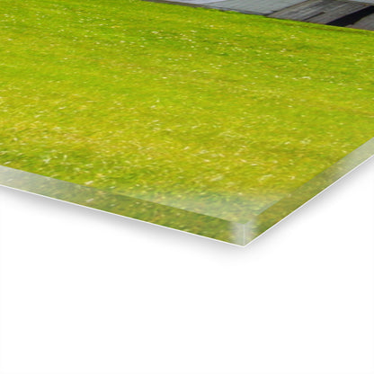 U R There Photography Henderson Hilltop Red Rustic Farmhouse Acrylic Wall Print