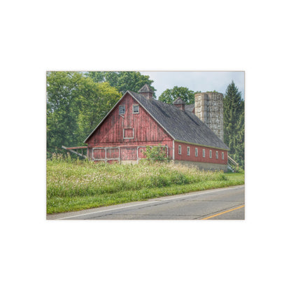 Barn Boutique Rustic Ceramic Wall Tile| Metamora Red I