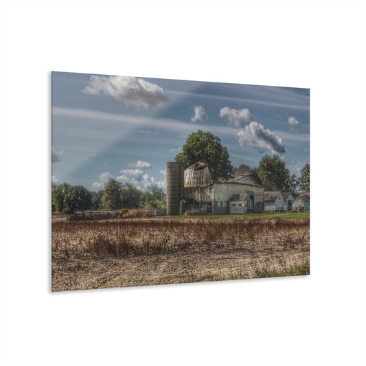 U R There Photography Sutton Road End of Days Rustic Farmhouse Acrylic Wall Print