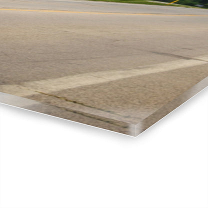 U R There Photography Metamora Red II Rustic Farmhouse Acrylic Wall Print