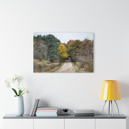 U R There Photography Country Roads in Dryden I Rustic Farmhouse Acrylic Wall Print