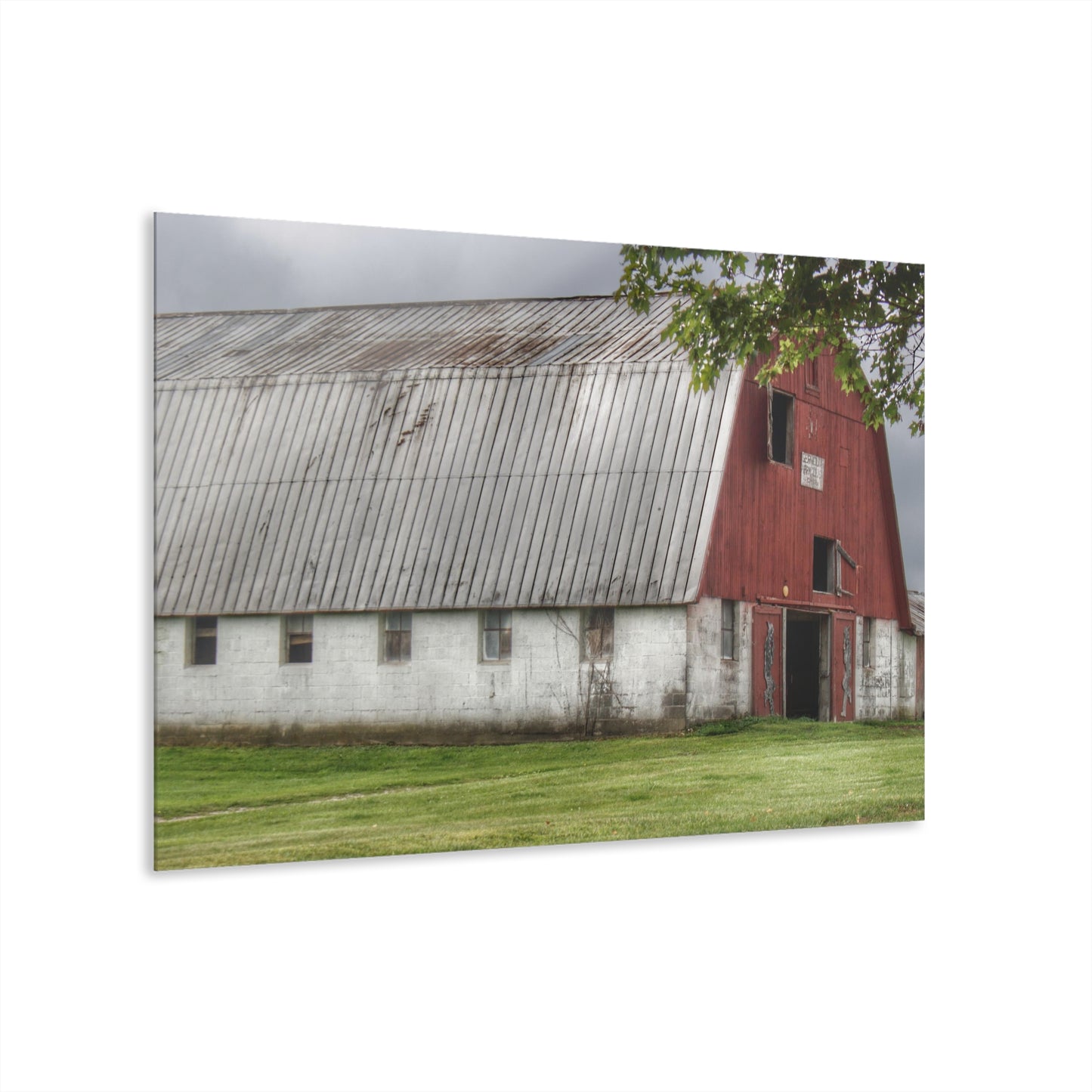 Barn Boutique Modern Farmhouse Acrylic Wall Print| Peters Road Appaloosa Barn II