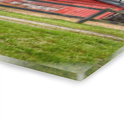 U R There Photography M-21 Roadside Stable II Rustic Farmhouse Acrylic Wall Print