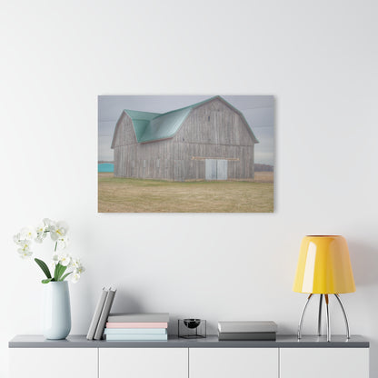 U R There Photography Forest Road Grey Rustic Farmhouse Acrylic Wall Print