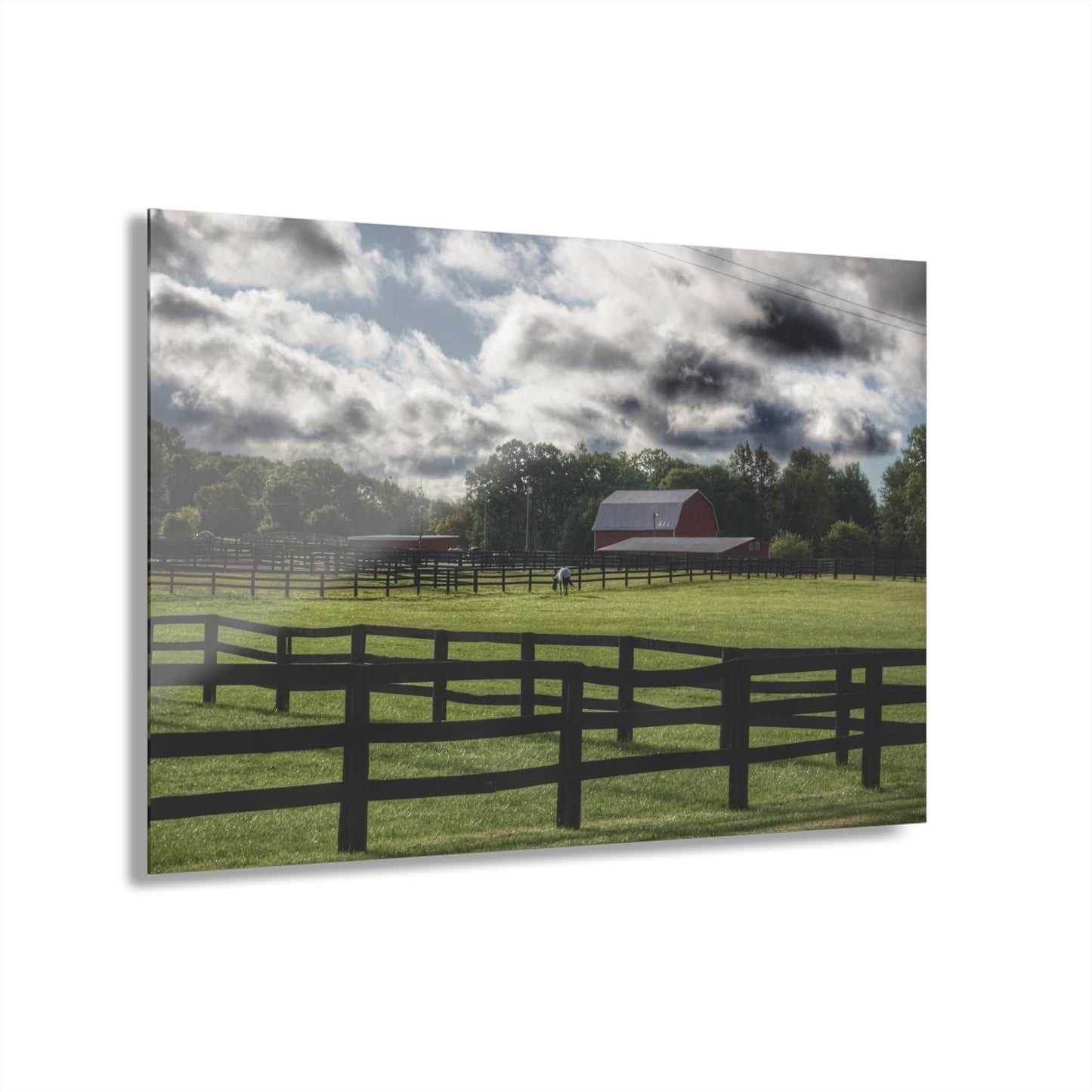 U R There Photography Hosner Road Farm Rustic Farmhouse Acrylic Wall Print