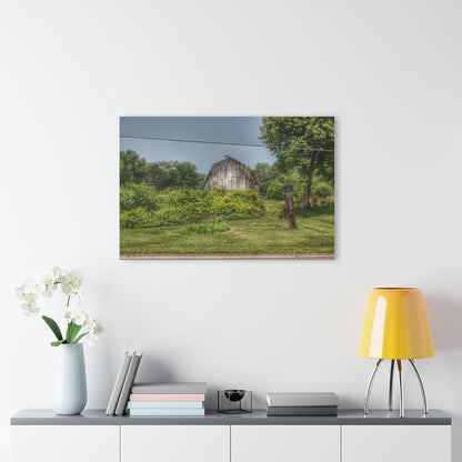 U R There Photography Vassar Road Hidden Grey I Rustic Farmhouse Acrylic Wall Print