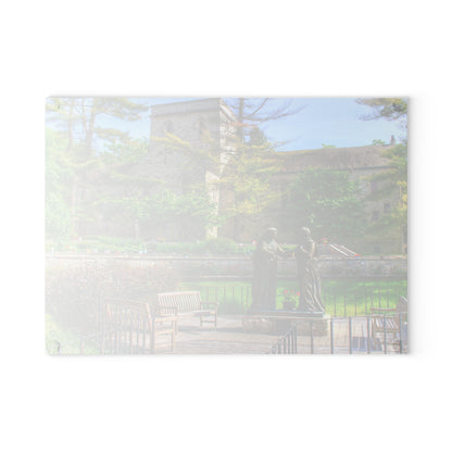 U R There Photography Saint Hugo of the Hills I Rustic Farmhouse Tempered-Glass Cutting Board