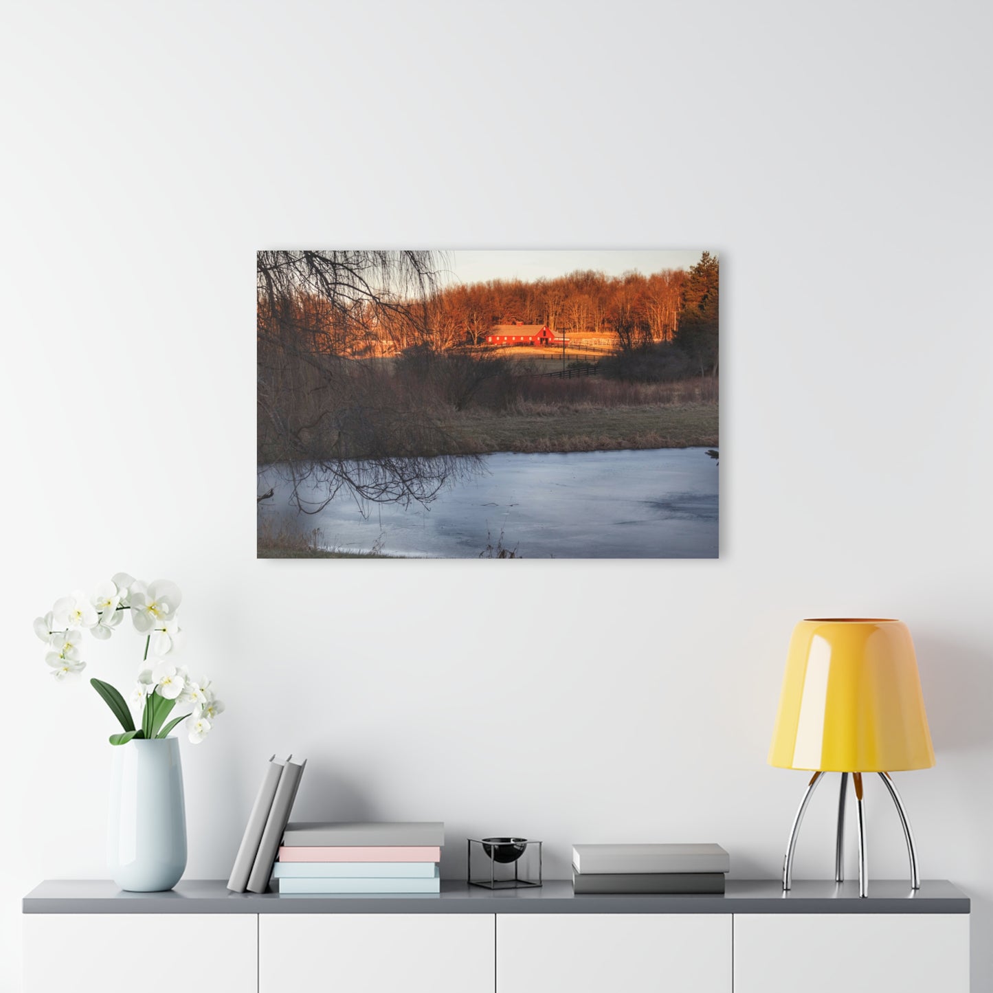U R There Photography Hidden in Leonard Rustic Farmhouse Acrylic Wall Print