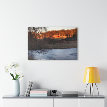 U R There Photography Hidden in Leonard Rustic Farmhouse Acrylic Wall Print