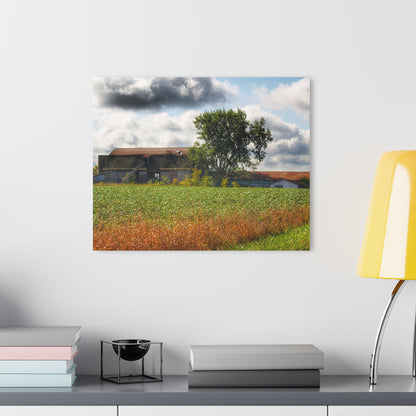 U R There Photography Silverwood Haybarn Rustic Farmhouse Acrylic Wall Print