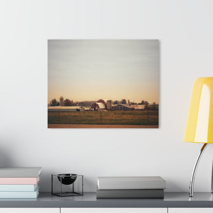 U R There Photography Marlette Road Farm II Rustic Farmhouse Acrylic Wall Print