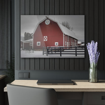 U R There Photography Barns of Barber Road III Rustic Farmhouse Acrylic Wall Print
