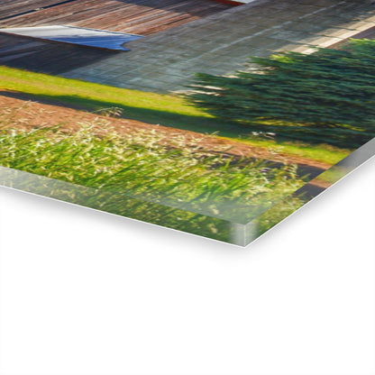 U R There Photography Gilford Grey III Rustic Farmhouse Acrylic Wall Print