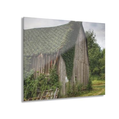 U R There Photography Chambers Grey Rustic Farmhouse Acrylic Wall Print