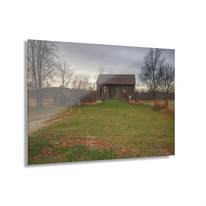 U R There Photography Roadside Greys of Carsonville Rustic Farmhouse Acrylic Wall Print