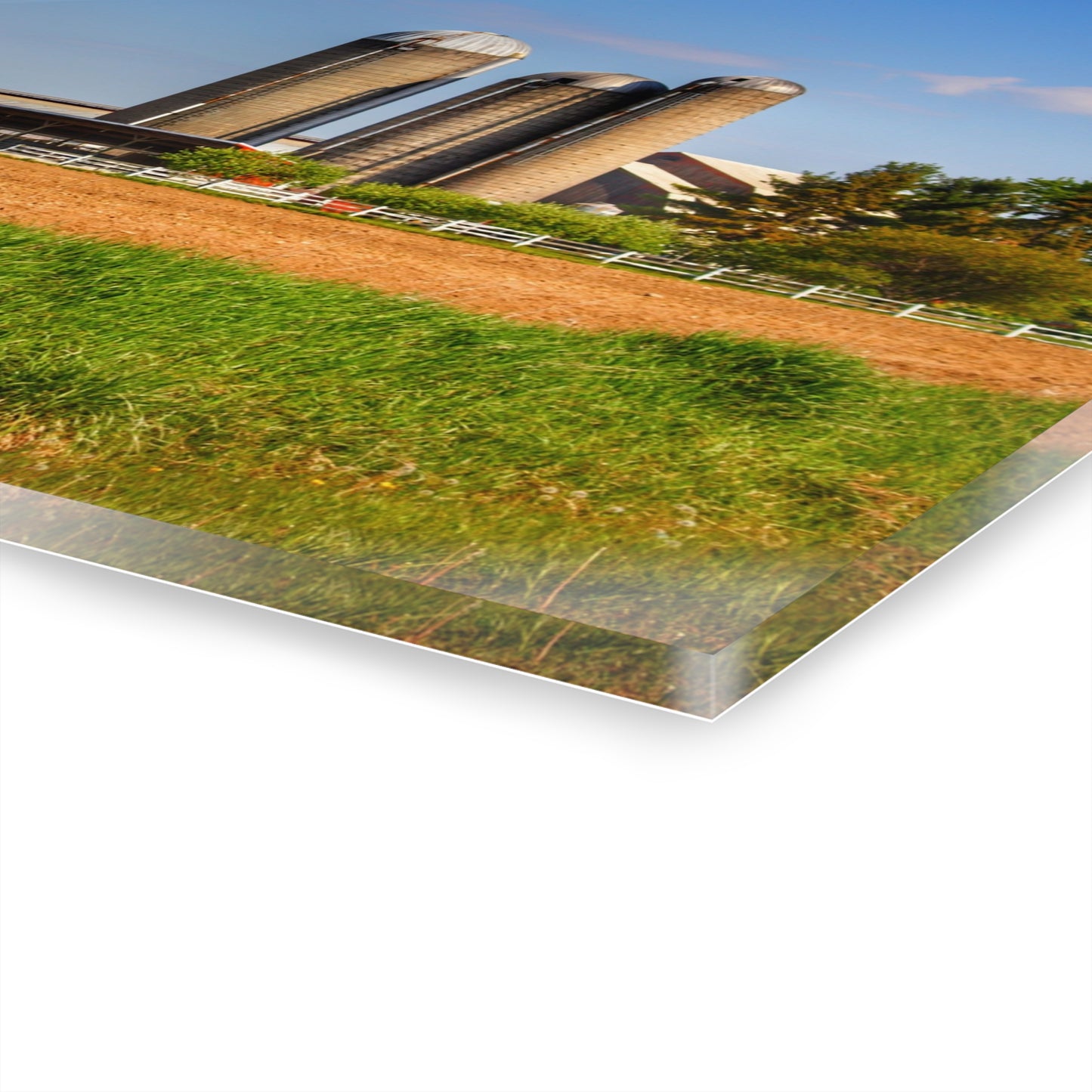 U R There Photography Leslie Road Hidden Rustic Farmhouse Acrylic Wall Print