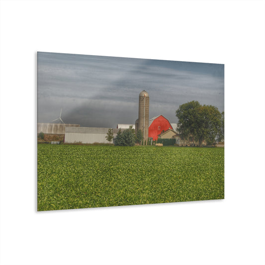 U R There Photography Richardson Road Farm Rustic Farmhouse Acrylic Wall Print