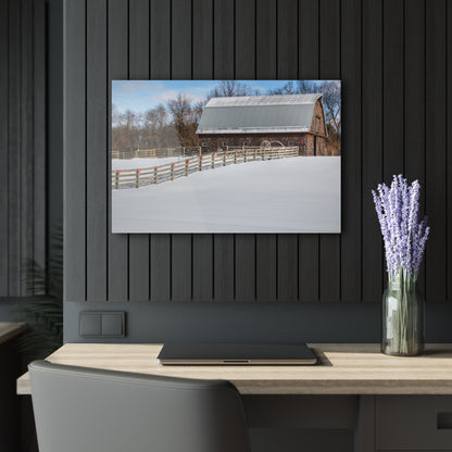 U R There Photography Morgan Lanes Cedar Shack Barn Rustic Farmhouse Acrylic Wall Print