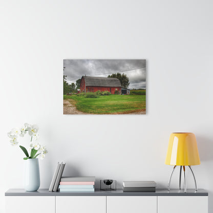 U R There Photography Country Red Rustic Farmhouse Acrylic Wall Print