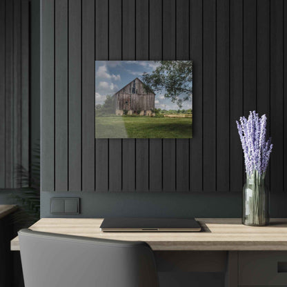 U R There Photography Bohms Road Grey I Rustic Farmhouse Acrylic Wall Print