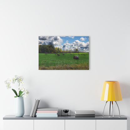 U R There Photography Haybale Heaven 2020 Rustic Farmhouse Acrylic Wall Print
