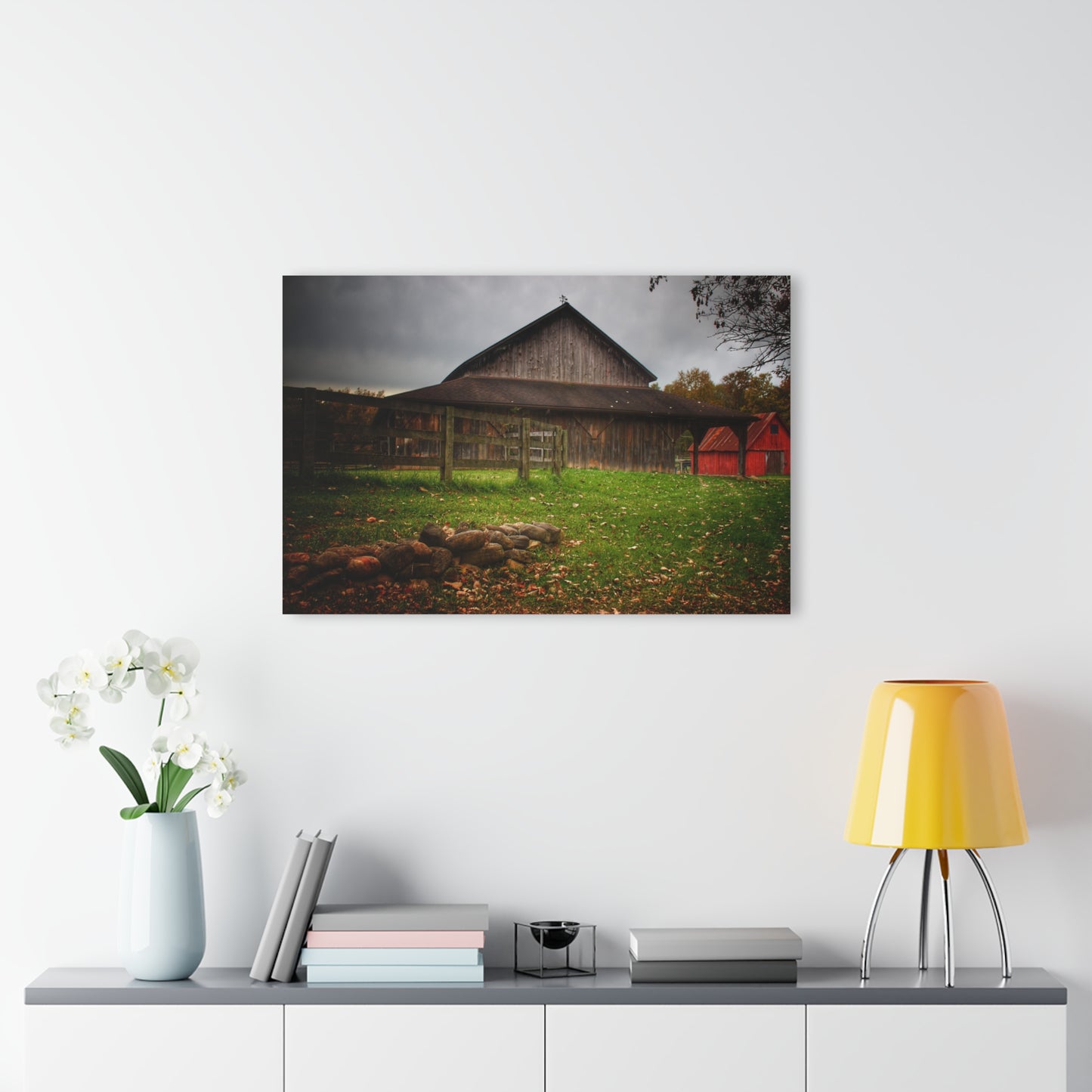 U R There Photography Chalet Grey II Rustic Farmhouse Acrylic Wall Print