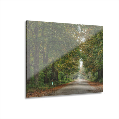 U R There Photography Country Roads in Millington Rustic Farmhouse Acrylic Wall Print