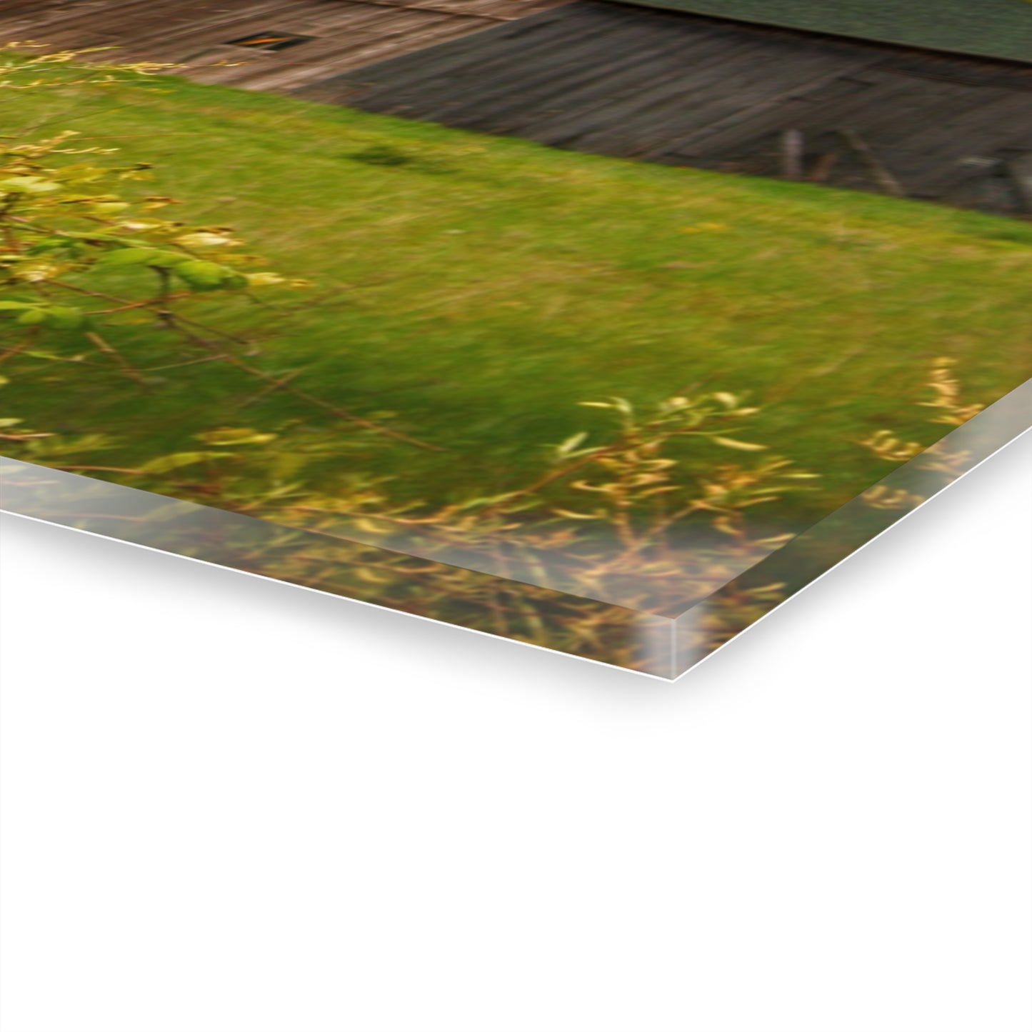 U R There Photography North Branch Little Grey Rustic Farmhouse Acrylic Wall Print