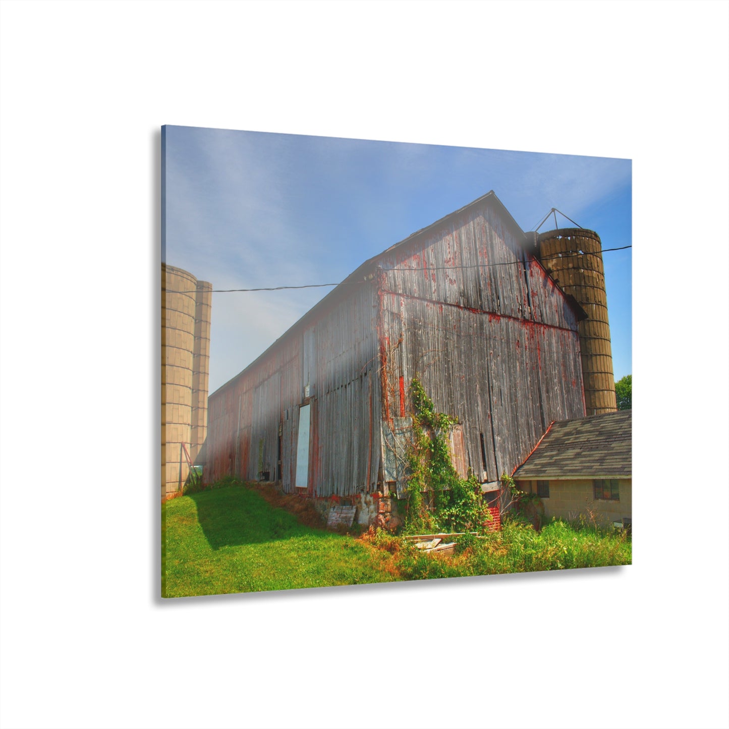 U R There Photography Marlette Red II Rustic Farmhouse Acrylic Wall Print